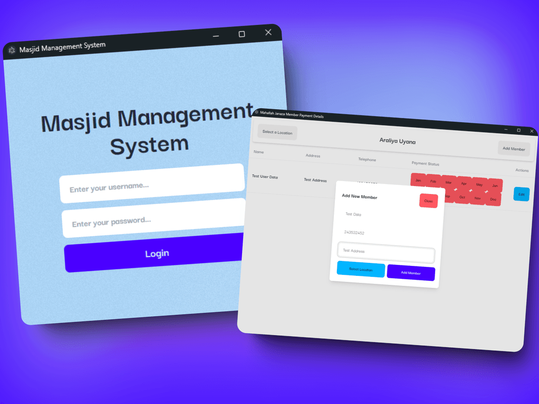 Masjid Management App